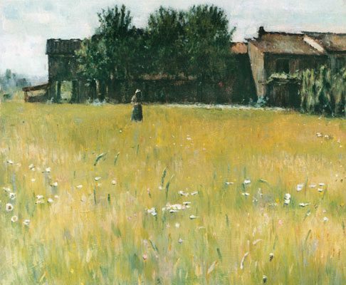 Girl in a Summer Meadow (France) ~ 